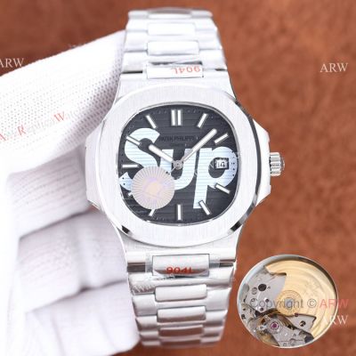 Swiss Quality Replica Watches in China Patek Philippe Nautilus x Sup Watch 8215 Movement